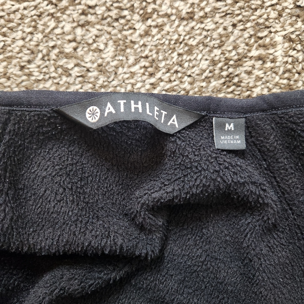 ATHLETA Cozy Karma Wrap Cardigan Sweater Jacket Size Medium - Picture 4 of 7